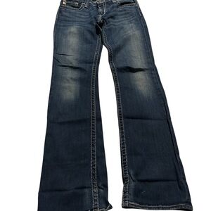 Big Star Women's Medium Blue Boot Cut Jeans 28l